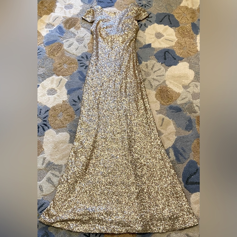 SORELLA VITA Gold Maxi Dress - Picture 3 of 8